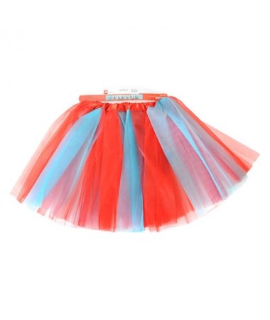 Blue & Red Tutu Skirt Medium BUY